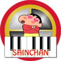 Piano Crayon Shinchan Game on 9Apps