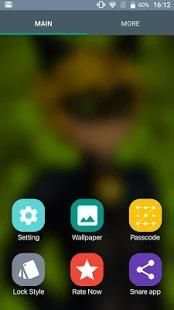 Cat Superhero Full HD Pattern AppLock Password PIN 2 تصوير الشاشة