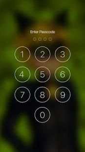 Cat Superhero Full HD Pattern AppLock Password PIN 1 تصوير الشاشة