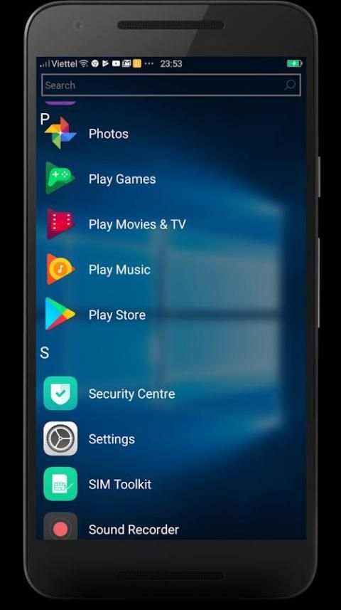 Win 10 Launcher screenshot 4