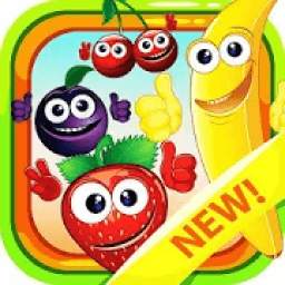 Fruits & vegetables name - kids language game