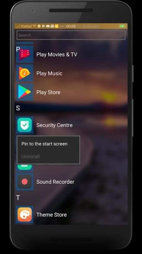 Win 10 Launcher screenshot 2