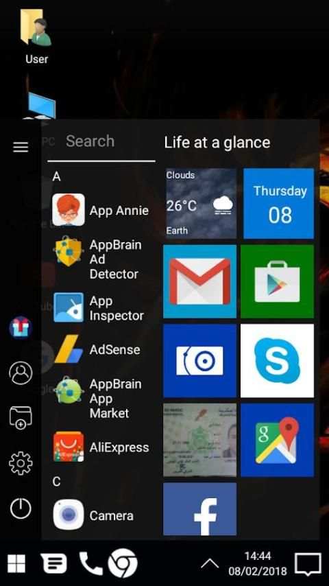 Computer Launcher For Win 10 Version 2018 screenshot 2