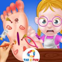 Real Foot Surgery Simulator 2018: Crazy Doctor Pro