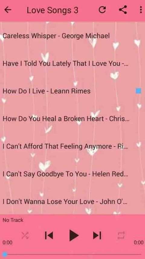 Love Song Collection screenshot 1