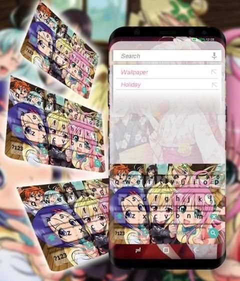 To Love Ru Keyboard Theme screenshot 2