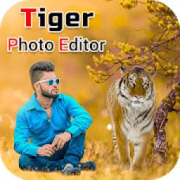 Tiger Photo Editor - Tiger Photo Frame