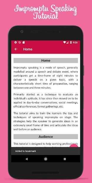 Best Impromptu Speaking Tutorials screenshot 2