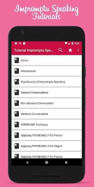 Best Impromptu Speaking Tutorials screenshot 1