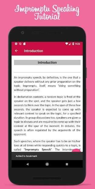 Best Impromptu Speaking Tutorials screenshot 3