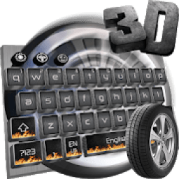 ikon Speed of Street Racing Car Live 3D Keyboard Theme