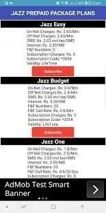 Mobilink Jazz Packages screenshot 1