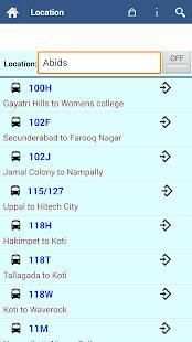 Hyderabad RTC Info स्क्रीनशॉट 3