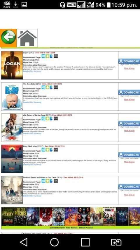 Hollywood Movie Download स्क्रीनशॉट 1