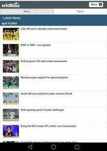 Cricbuzz स्क्रीनशॉट 4