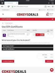 Cdkeysdeals - Games & Software Marketplace स्क्रीनशॉट 3