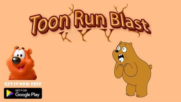 Toon run Blast 3D स्क्रीनशॉट 1