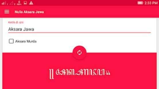 nulis aksara jawa screenshot 3