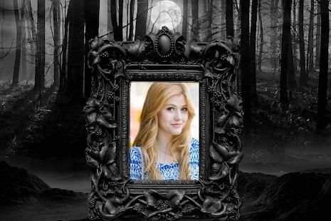 Dark Scary Photo Frame screenshot 4