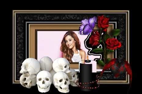 Dark Scary Photo Frame screenshot 3