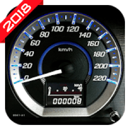 Digital analog GPS Speedometer simple-HUD Display आइकन