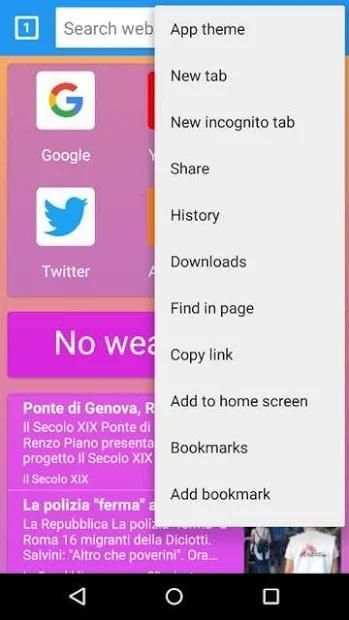 All net Browser screenshot 2