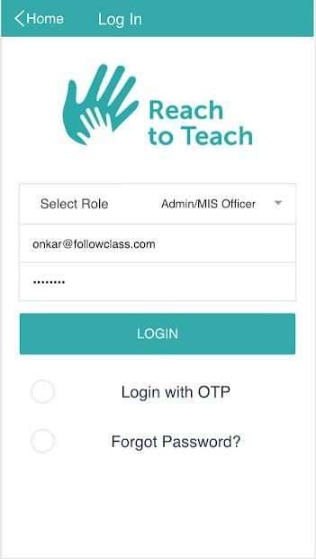 Reach to Teach screenshot 1