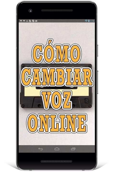Cambiar Voz Tutorial screenshot 1