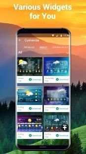 Real-time Weather & Temperature Widget screenshot 1