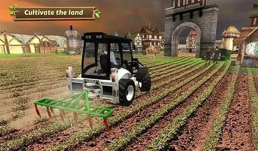 Forage Harvester Plow Farming Simulator स्क्रीनशॉट 10
