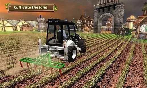 Forage Harvester Plow Farming Simulator स्क्रीनशॉट 30