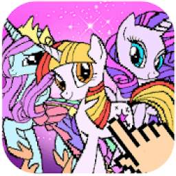 Color by number For Pony Unicorn 1.2