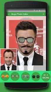 Boys Stylist Photo Editor screenshot 1