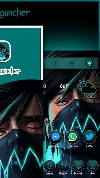 Anime Launcher Theme screenshot 1