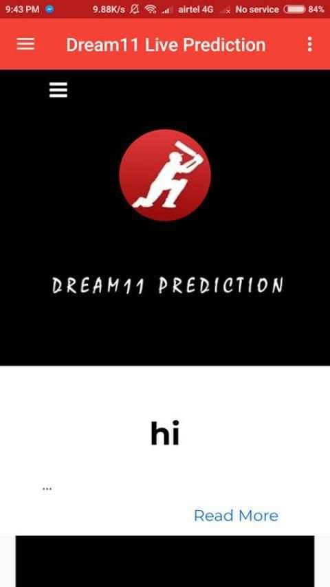 Dream11 Live Prediction screenshot 1