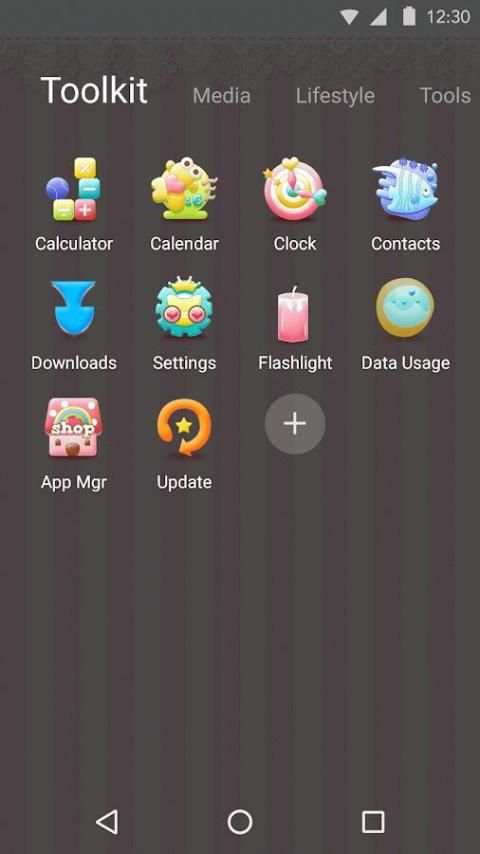 Cartoon Theme - Cute Clown screenshot 1