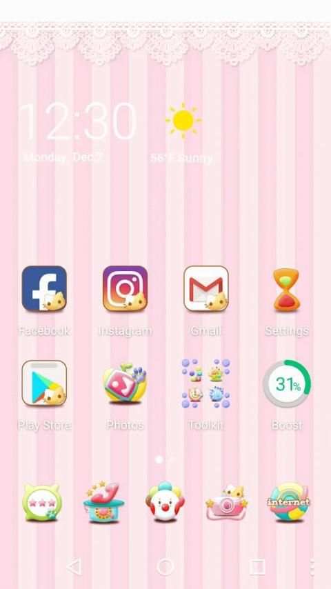 Cartoon Theme - Cute Clown screenshot 3