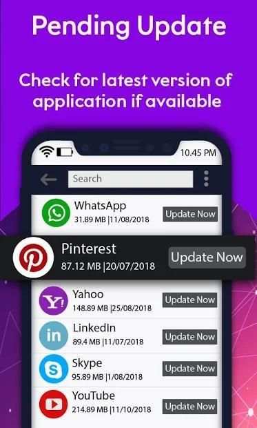 Update Software for Android Mobile 2018 screenshot 2