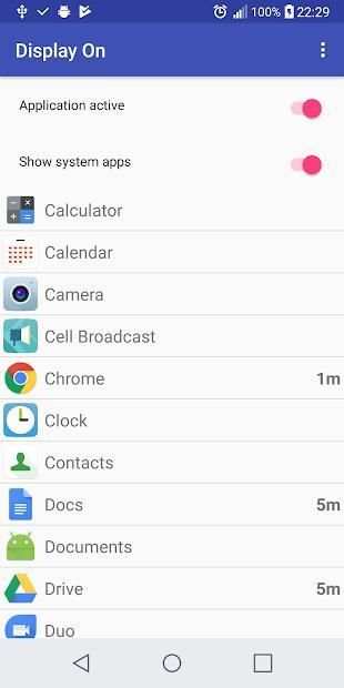 Display On screenshot 3
