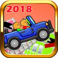 Ipin Climb Upin Racing Car 2018