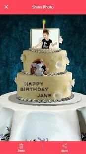 Name Photo on Birthday Cake स्क्रीनशॉट 3