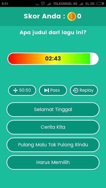 Game Tebak Lagu screenshot 6