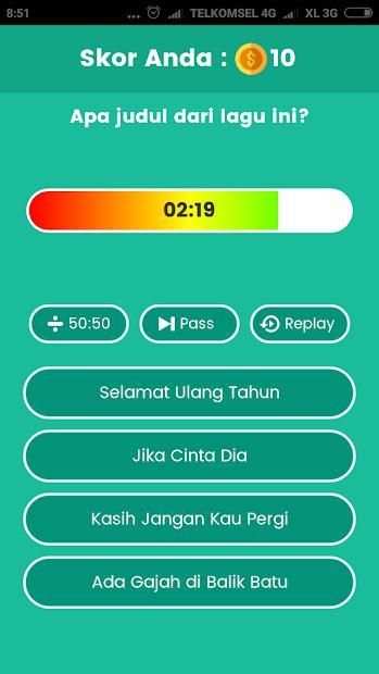 Game Tebak Lagu screenshot 5
