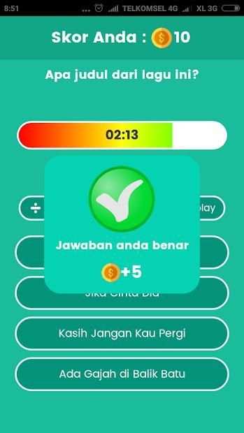 Game Tebak Lagu screenshot 4