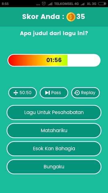 Game Tebak Lagu screenshot 3