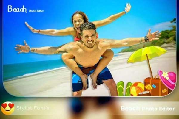 Beach Photo Editor / Beach Photo Frames 2018 screenshot 4