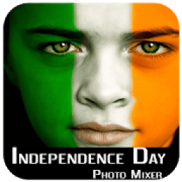 Indian Flag on Face Maker आइकन