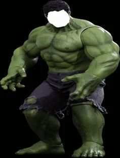 SuperHero Hulk The Green Man Photo edit screenshot 2