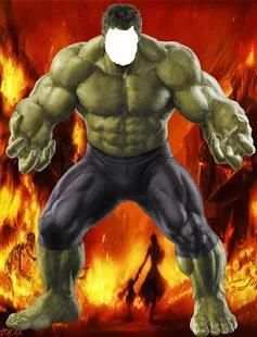 SuperHero Hulk The Green Man Photo edit screenshot 1