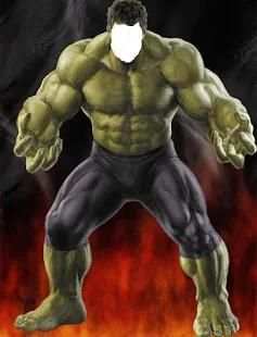 SuperHero Hulk The Green Man Photo edit screenshot 4